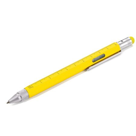 Troika Construction Ballpoint Pen, Yellow (PIP20YE) - Image 2